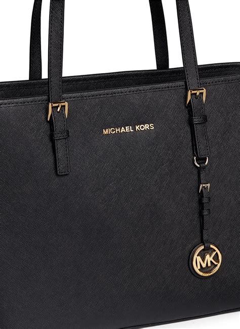 michael kors saffiano jet set travel tote 15|mk jet set saffiano crossbody.